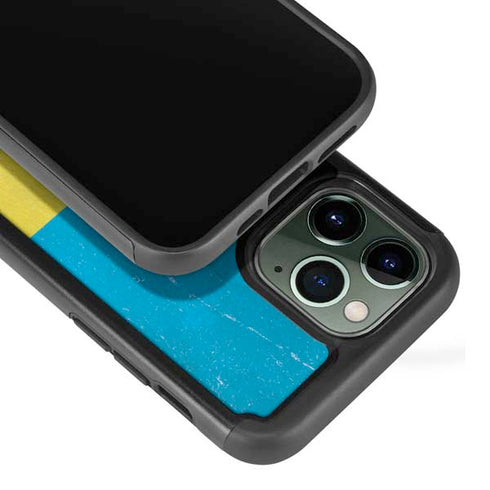 Ukraine Flag Distressed iPhone 13 Pro Cargo Case